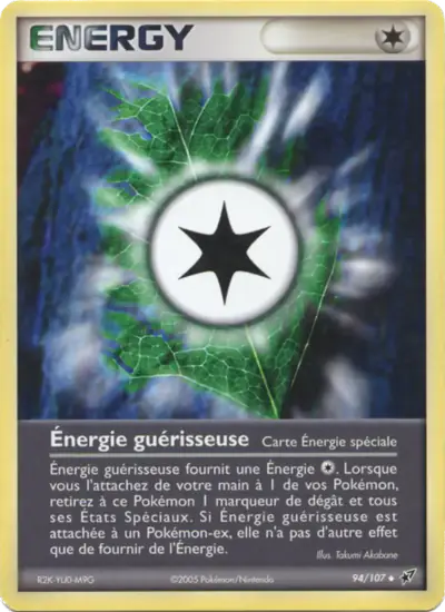 Image de la carte Pokemon Énergie guérisseuse 94/107