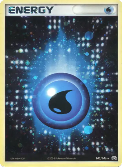 Image de la carte Pokemon Énergie Eau 103/106