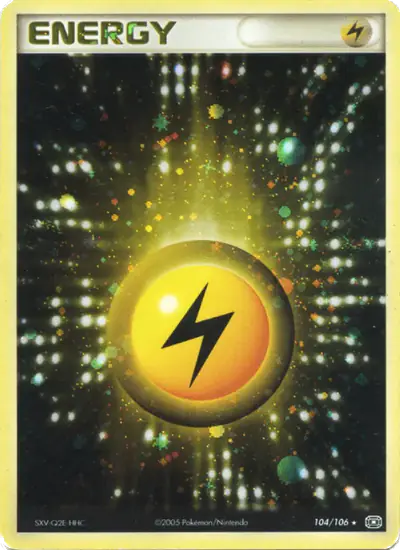 Image de la carte Pokemon Énergie Électrique 104/106