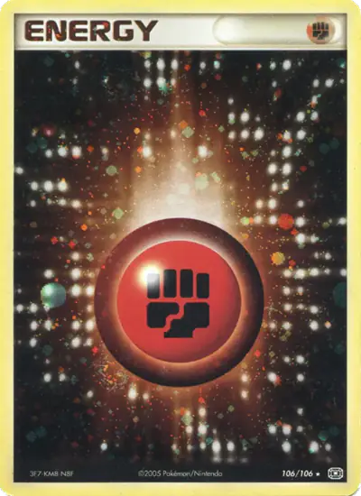 Image de la carte Pokemon Énergie Combat 106/106