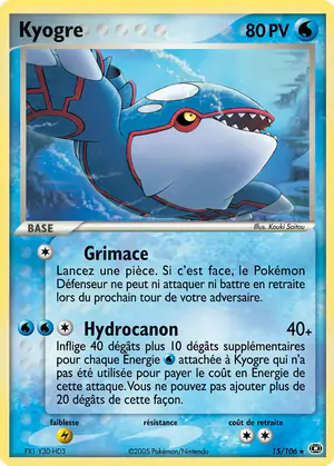 Kyogre 15/106