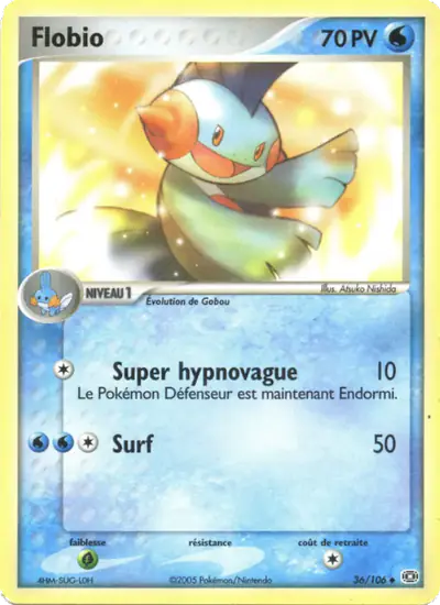 Image de la carte Pokemon Flobio 36/106