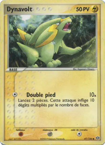 Image de la carte Pokemon Dynavolt 47/106