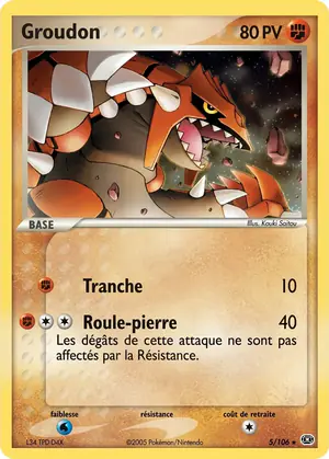 Groudon 5/106