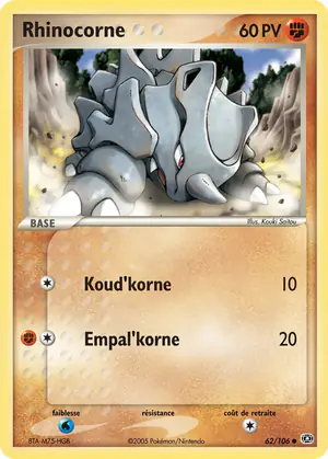 Rhinocorne 62/106