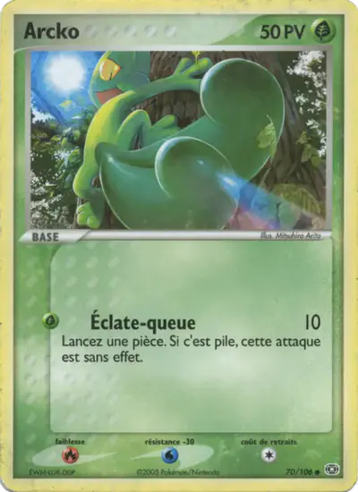 Image de la carte Pokemon Arcko 70/106