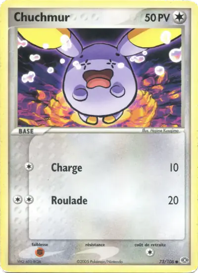 Image de la carte Pokemon Chuchmur 73/106