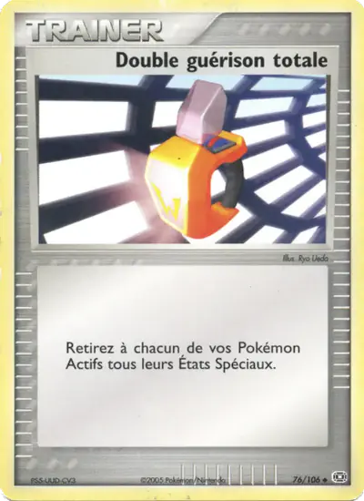 Image de la carte Pokemon Double guérison totale 76/106