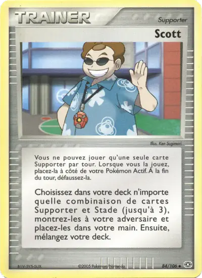 Image de la carte Pokemon Scott 84/106