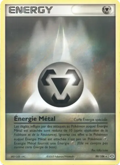 Image de la carte Pokemon Énergie Métal 88/106