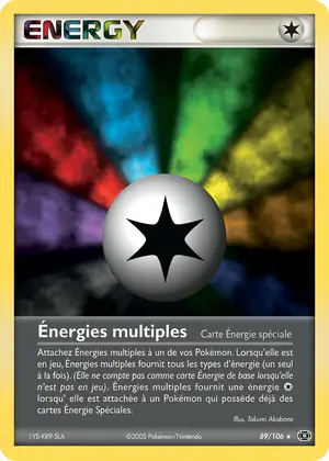 &Eacute;nergies multiples 89/106