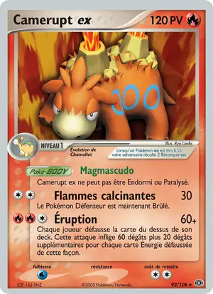 Camerupt ex 92/106