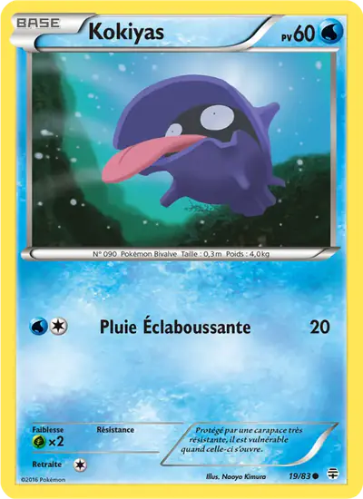 Image de la carte Pokemon Kokiyas 19/83