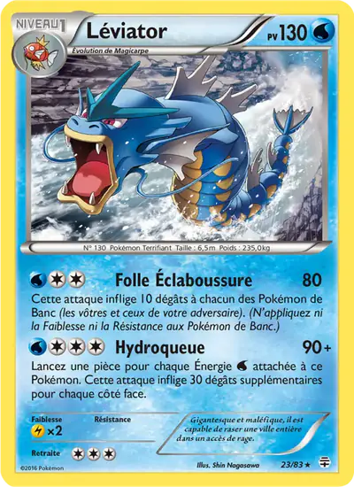 Image de la carte Pokemon Léviator 23/83