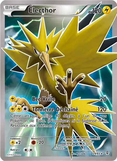 Image de la carte Pokemon Électhor 29/83