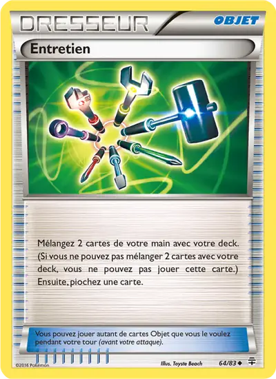 Image de la carte Pokemon Entretien 64/83