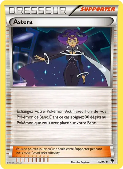 Image de la carte Pokemon Astera 66/83