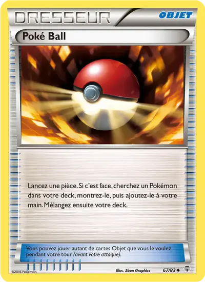 Image de la carte Pokemon Poké Ball 67/83