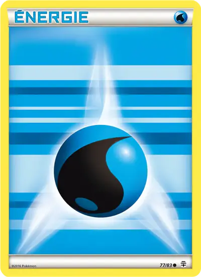 Image de la carte Pokemon Énergie Eau 77/83