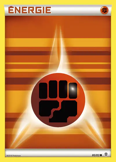 Image de la carte Pokemon Énergie {F} de base 80/32
