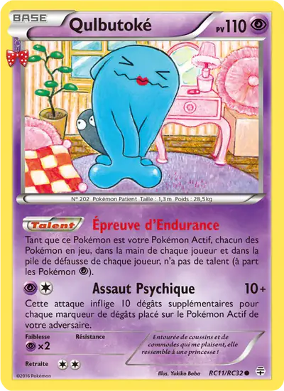 Image de la carte Pokemon Qulbutoké RC11/83