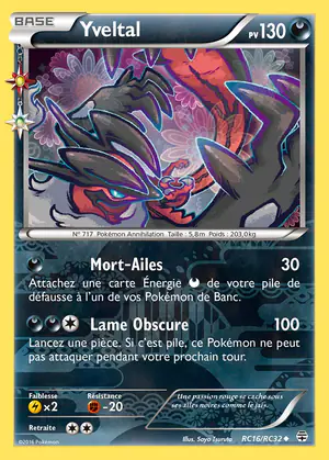 Yveltal RC16/RC32