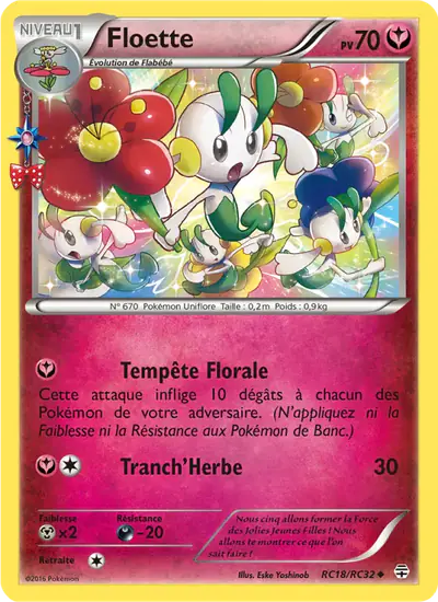 Image de la carte Pokemon Floette RC18/83