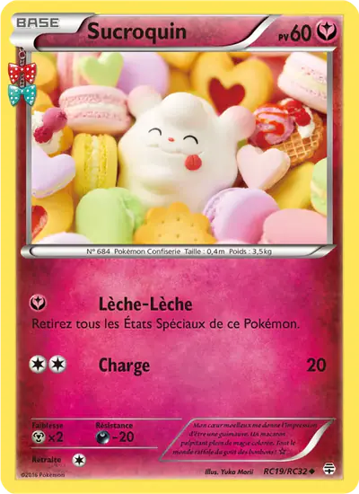 Image de la carte Pokemon Sucroquin RC19/83