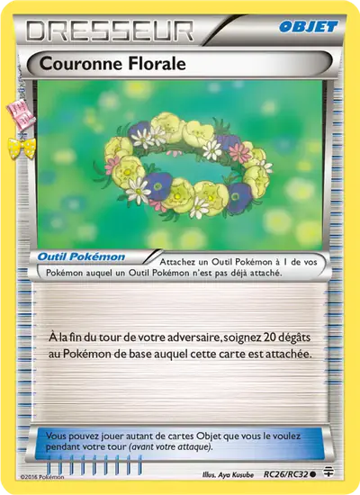 Image de la carte Pokemon Couronne Florale RC26/83
