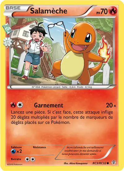Image de la carte Pokemon Salamèche RC3/83