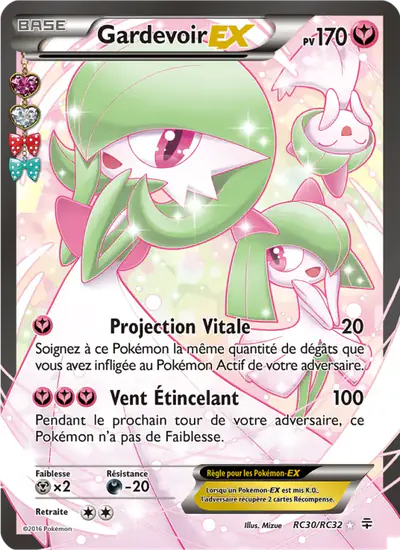 Image de la carte Pokemon Gardevoir EX RC30/83