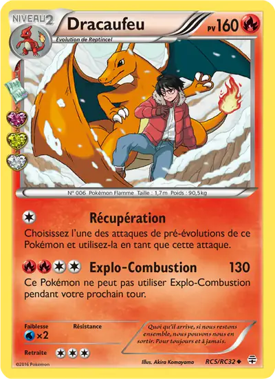 Image de la carte Pokemon Dracaufeu RC5/83