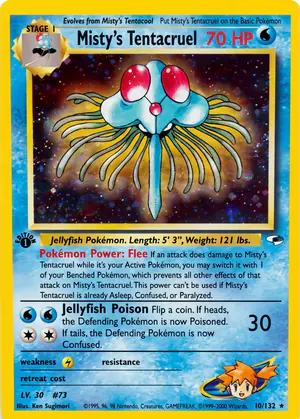 Misty's Tentacruel 10/132