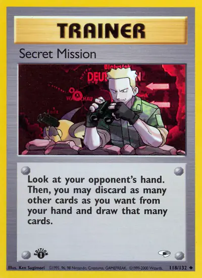 Image de la carte Pokemon Secret Mission (Édition 1) 118/132