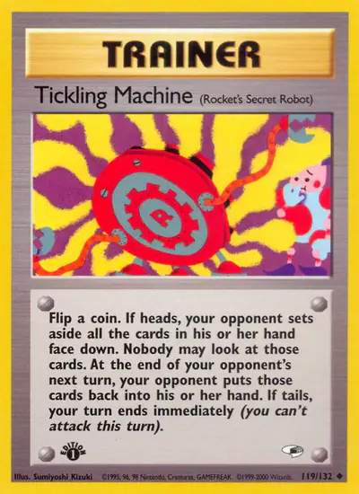 Image de la carte Pokemon Tickling Machine (Édition 1) 119/132