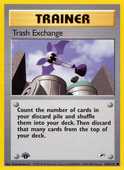 Image de la carte Pokemon Trash Exchange (Édition 1) 126/132
