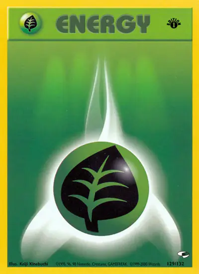 Image de la carte Pokemon Grass Energy (Édition 1) 129/132