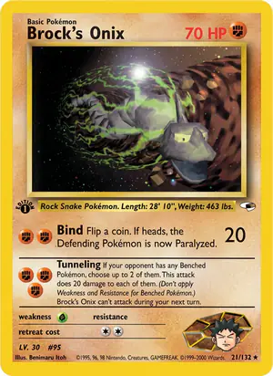 Brock's Onix 21/132