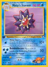 Image de la carte Misty's Starmie 56/132