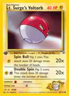 Image de la carte Lt. Surge's Voltorb 84/132