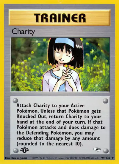 Image de la carte Pokemon Charity (Édition 1) 99/132