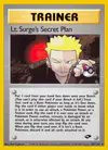 Image de la carte Lt. Surge's Secret Plan 107/132