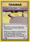 Image de la carte Viridian City Gym 123/132