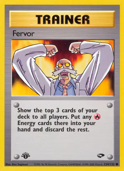 Image de la carte Pokemon Fervor (Édition 1) 124/132