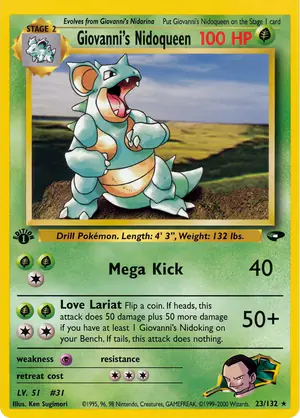 Giovanni's Nidoqueen 23/132