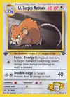 Image de la carte Lt. Surge's Raticate 53/132