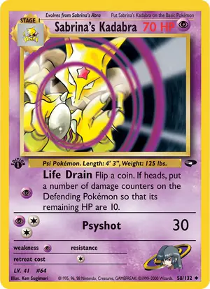 Sabrina's Kadabra 58/132
