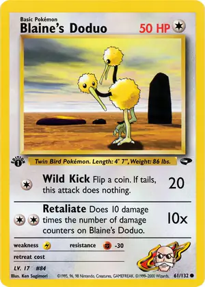 Blaine's Doduo 61/132