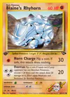 Image de la carte Blaine's Rhyhorn 65/132