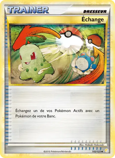Image de la carte Pokemon Échange 102/123